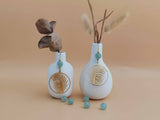 boucles d'oreilles pendantes feuille perle aventurine Sophie bijoux