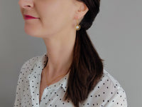 boucles d'oreilles fleur nacre Sophie Bijoux