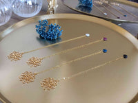 marque page bijou fleur or  Sophie Bijoux