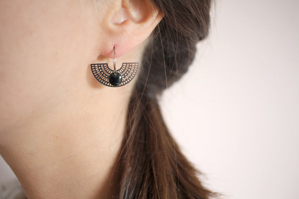 Boucles d'oreilles La Lunaire