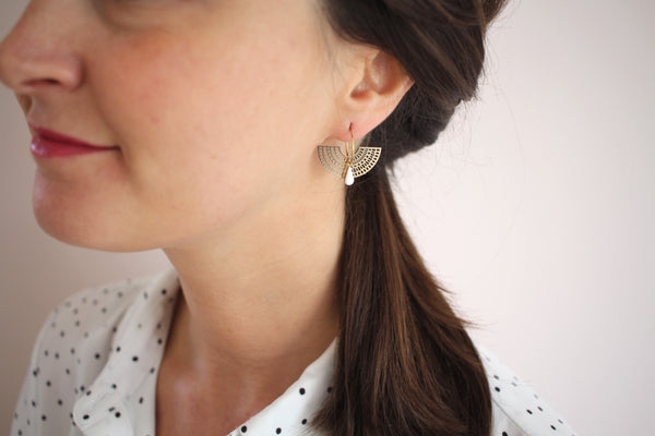 Boucles d'oreilles La Lunaire