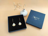 boucles oreilles nacre blanche coffret écrin sophie bijoux