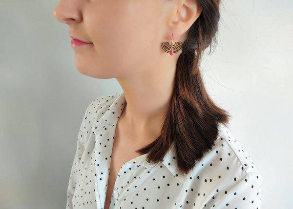 Boucles d'oreilles La Lunaire