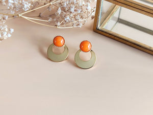 boucles-oreilles-devant-derriere-orange-acier-inoxydable-sophie-bijoux