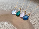 boucles-oreilles-pendantes-chaine-goutte-verre-facette-colore-sophie-bijoux